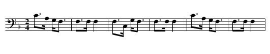 No_101_Stomp_Dance_Song_(c).krn - staff notation