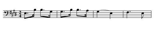 No_104_Stomp_Dance_Song_(f).krn - staff notation