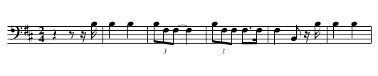 No_105_Dancing_Song.krn - staff notation