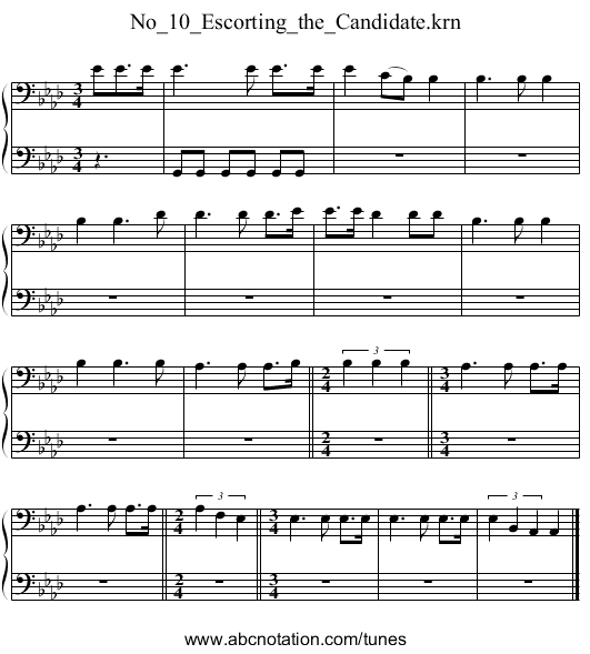 No_10_Escorting_the_Candidate.krn - staff notation