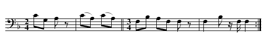 No_123_Quail_Dance_Song_(b).krn - staff notation