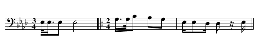 No_126_Buzzard_Dance_Song_(b).krn - staff notation
