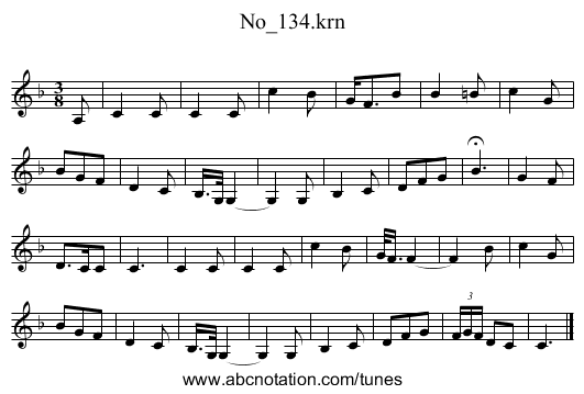 No_134.krn - staff notation