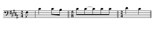 No_135_The_Little_Captive_Children.krn - staff notation