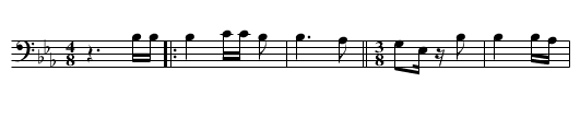 No_138_Sandhill_Crane_Dance_Song_(b).krn - staff notation