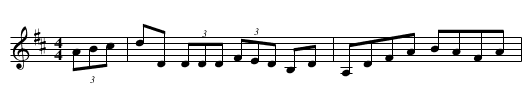 No.14 McFarley's Reel - staff notation