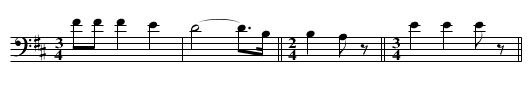 No_156_The_Thunder_Sounds_in_the_East.krn - staff notation