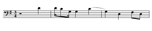No_157_Switchgrass_Dance_Song_(g).krn - staff notation