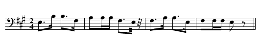 No_163_The_Squirrel_and_the_Mesquite_Beans.krn - staff notation