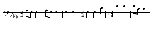 No_19_Mother's_Song_to_a_Baby.krn - staff notation