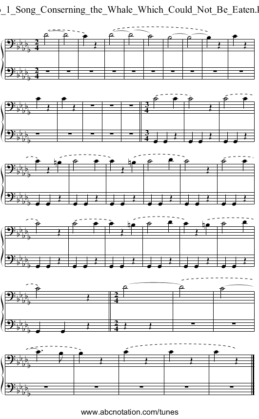No_1_Song_Conserning_the_Whale_Which_Could_Not_Be_Eaten.krn - staff notation