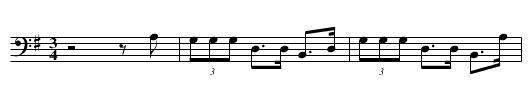 No_201_Little_Fish_Dance.krn - staff notation