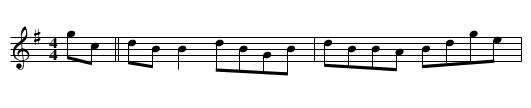 No.25 Ril na Drithleog - staff notation