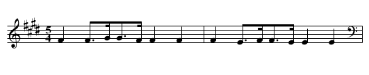 No_25_Second_Song_of_the_Mi?'ni?si?no'wuck.krn - staff notation