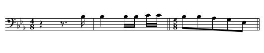 No_32_Cypress_Swamp_Hunting_Dance_Song_(g).krn - staff notation