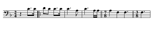 No_34_Cow_Creek_Hunting_Dance_Song_(a).krn - staff notation