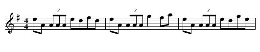 No.38 Highland Fling - staff notation