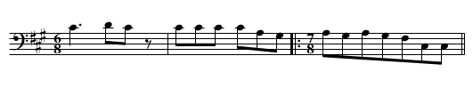 No_41_From_One_Dance_Circle_to_Another.krn - staff notation