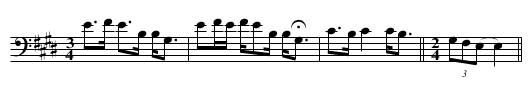No_41_Lame_Dance_Song_(c).krn - staff notation
