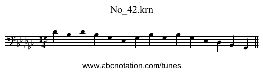No_42.krn - staff notation
