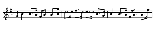 No.43 The McConnell's Highland - staff notation