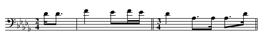 No_44_Dragging-Feet_Dance_(b).krn - staff notation