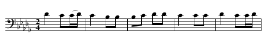 No_44_The_Two_Girls_on_the_Bridge.krn - staff notation