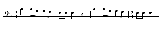 No_45_Cow_Creek_Hunting_Dance_Song_(l).krn - staff notation