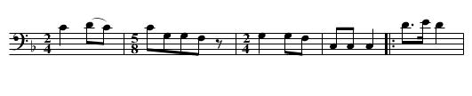 No_50_Song_of_a_Hunter.krn - staff notation