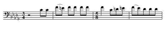 No_53_Modern_Song_Used_in_Peyote_Ceremony.krn - staff notation