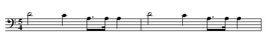 No_55_Song_of_the_Chief.krn - staff notation