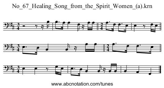 No_67_Healing_Song_from_the_Spirit_Women_(a).krn - staff notation