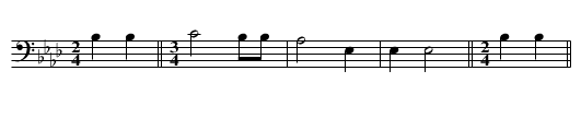 No_68_Hunting_Song_(d).krn - staff notation