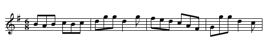 No.70 Con Cassidy's Jig - staff notation