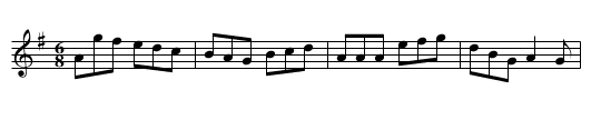 No.72 An tSeanchailleach Gallda - staff notation