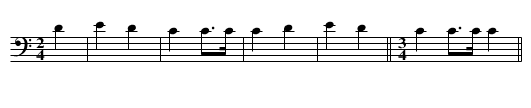 No_72_First_Song_of_the_Dog_Feast.krn - staff notation