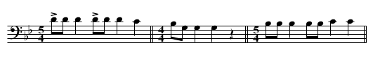 No_7_Processional.krn - staff notation