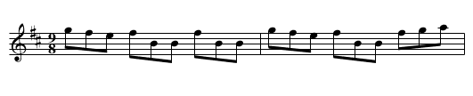 No.87 Humours Of Whiskey - staff notation