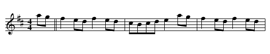 No.88 The Corn Reeks - staff notation