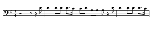 No_95_Song_for_Wounded-Leg_Stake_of_Drum.krn - staff notation