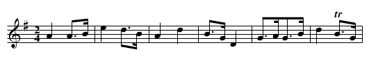 Noar Neir J. Giberland - staff notation