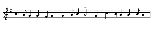 Noble Squire Dacre - staff notation