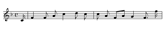 Nobleman's Wedding, The - staff notation