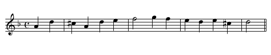 Noel. (old French carol) - staff notation