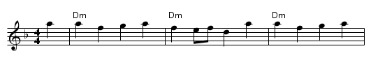 Nonesuch - staff notation
