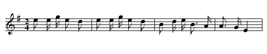 Nongfu da tu - staff notation