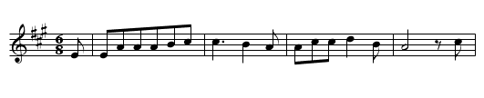 Nonnenlied - staff notation