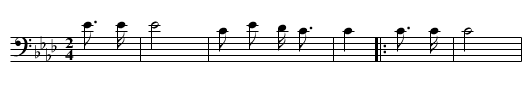 Noon Song - staff notation
