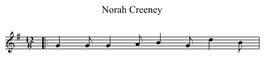 Norah Creeney - staff notation