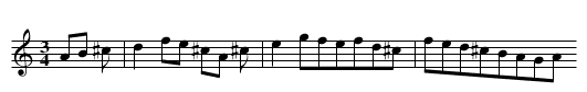 Norge 2 - staff notation